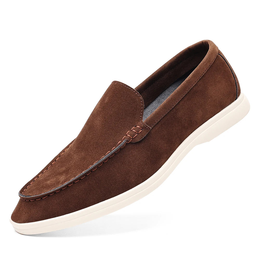 Mocassins en Daim Homme - Loafer Style Britannique