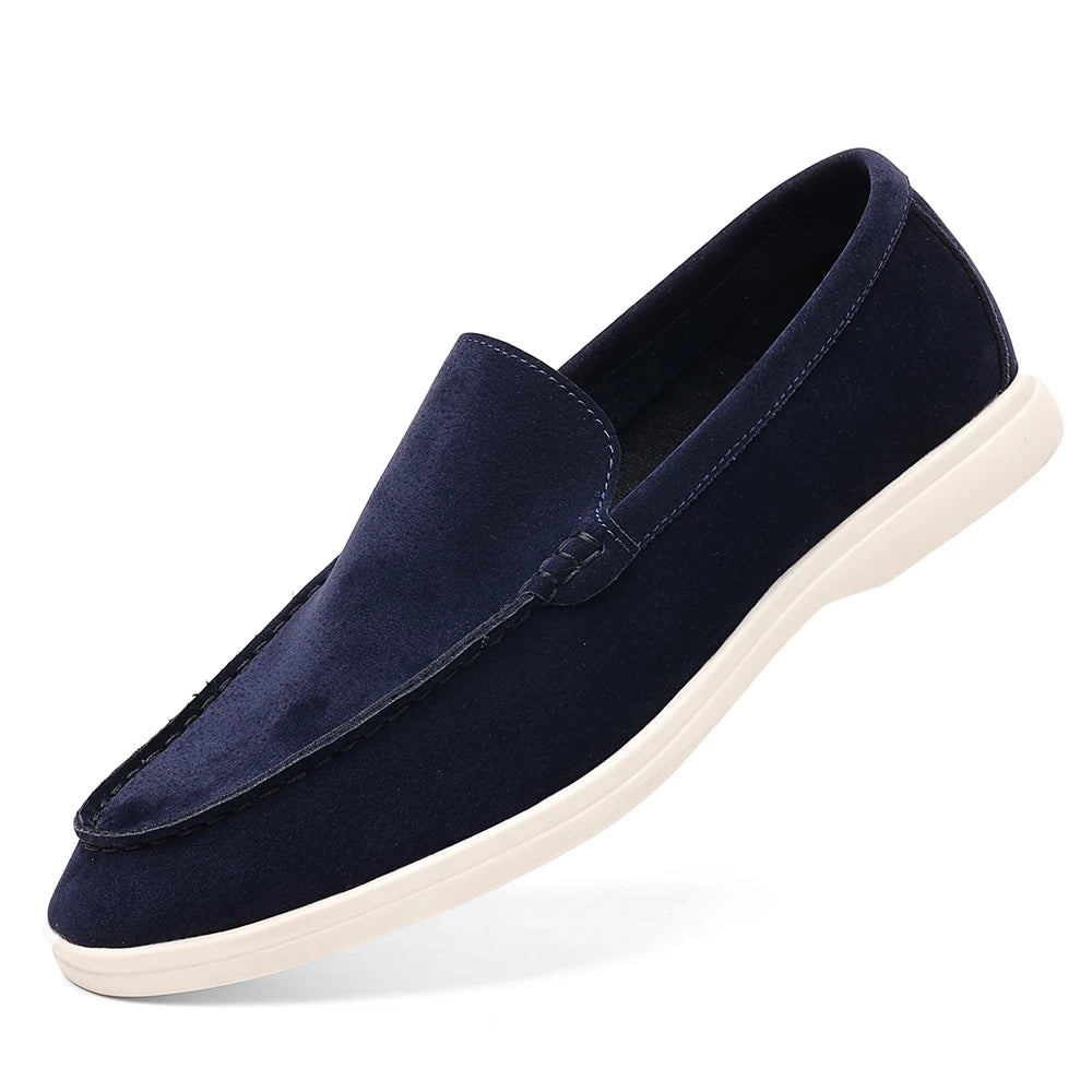 Mocassins en Daim Homme - Loafer Style Britannique
