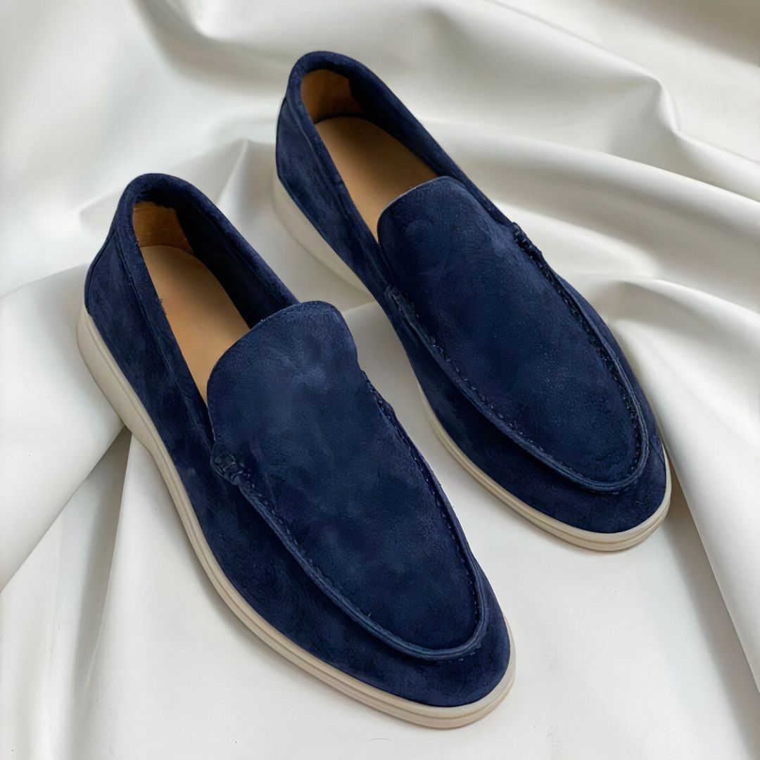 Mocassins en Daim Homme - Loafer Style Britannique