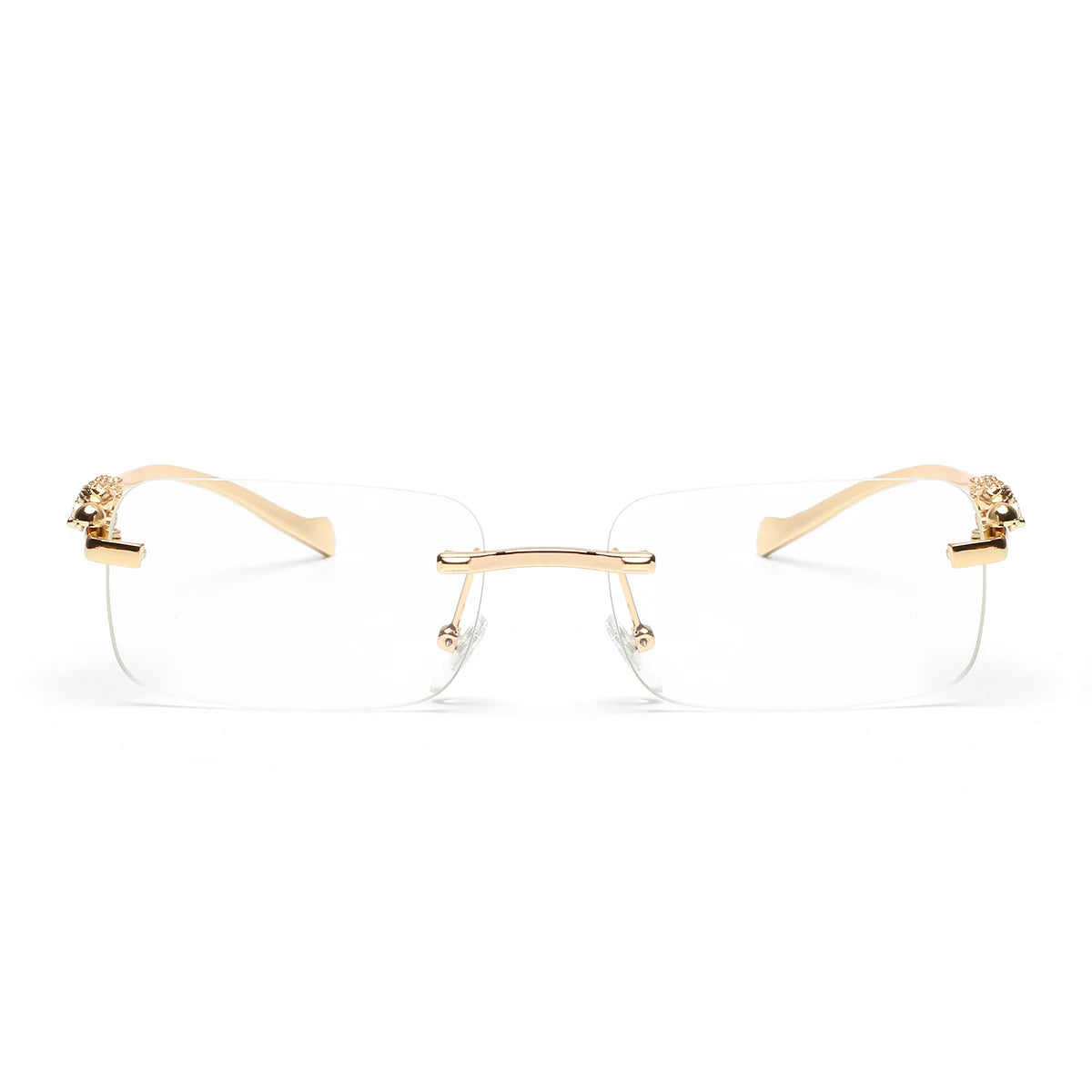 Lunettes SOLEMAR dorées, monture en dorée, style unisexe, tendance, lunettes fashion