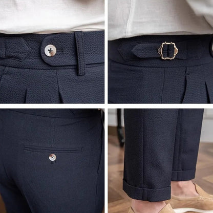 Tissu du pantalon ASHBURY en gros plan. Matière haut de qualité et résistante pour un confort optimal.