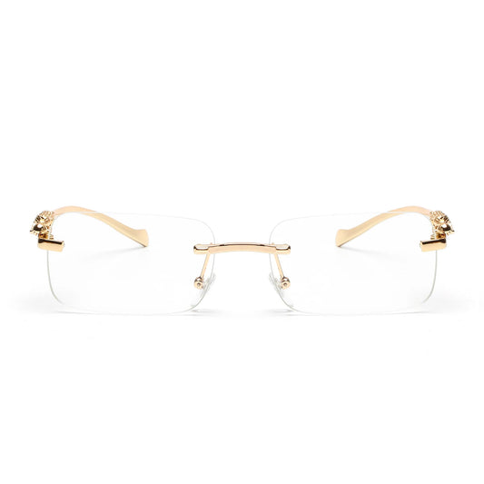 Lunettes SOLEMAR dorées, monture en dorée, style unisexe, tendance, lunettes fashion